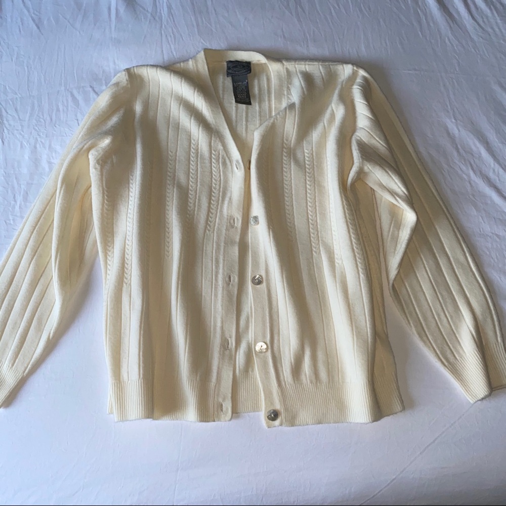 Cream sweater